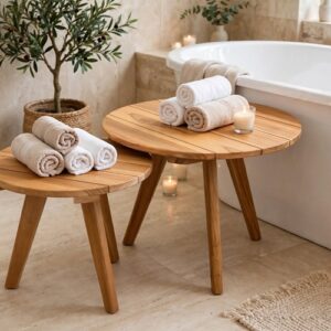 Set tavolini in Teak 0022
